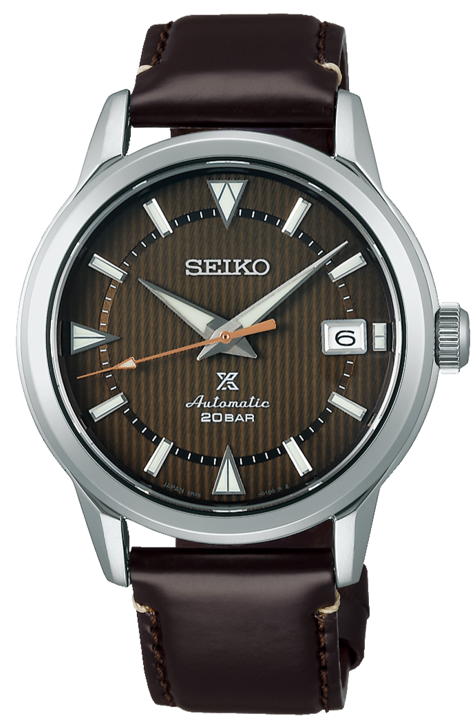 Seiko Watch Prospex Alpinist Forest Brown