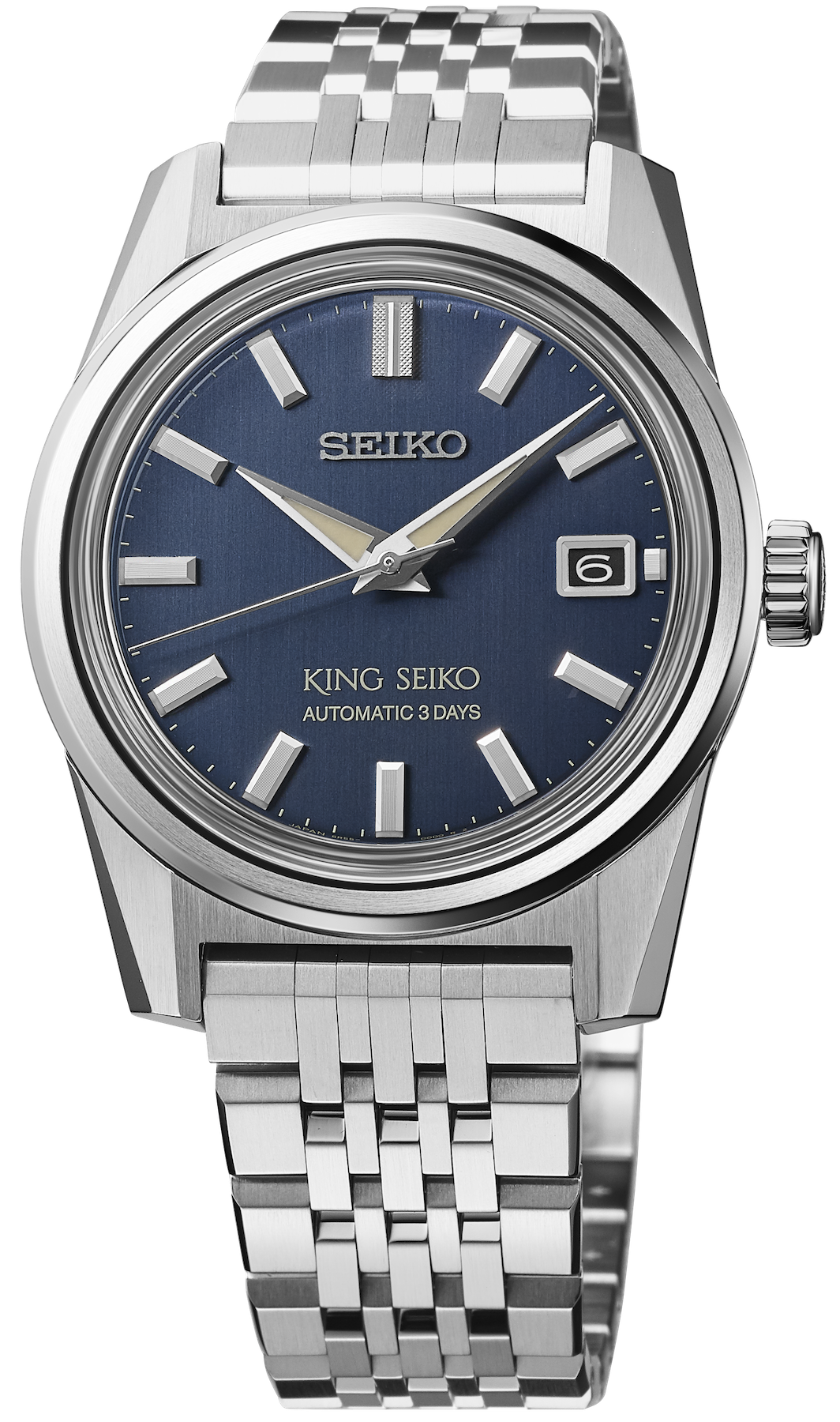 King Seiko Watch KSK Indigo Denim 6R 3 Day Power Reserve