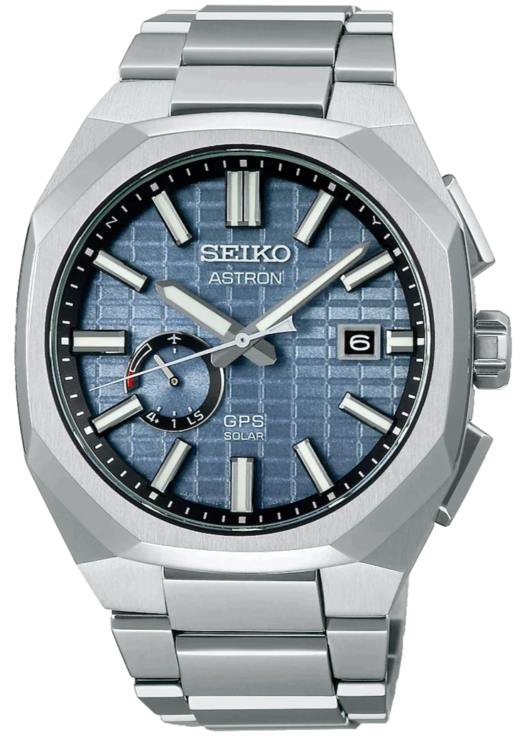 Seiko Astron Watch GPS Solar Sapphire Blue Crystal Box
