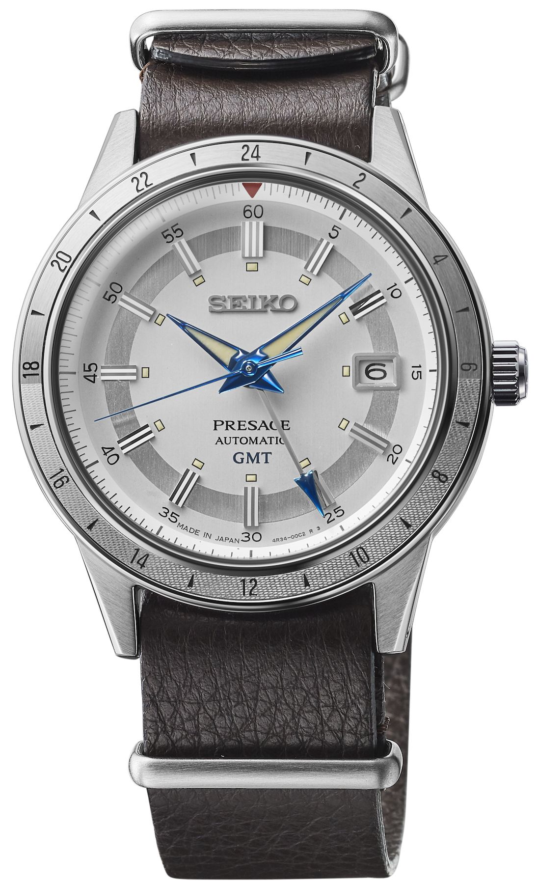 Seiko Presage Watch Style 60s Laurel GMT 110th Anniversary Limited Edition