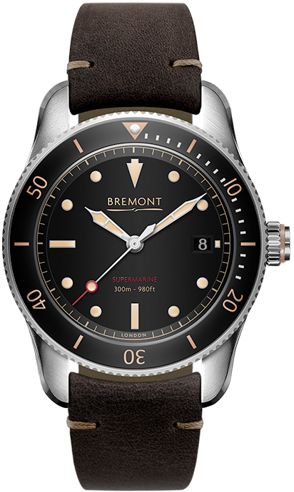 Bremont Watch Supermarine S301 Black - Black