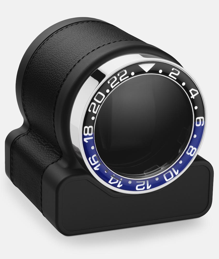 Scatola del Tempo Watch Winder Rotor One Black Batman Bezel - Black