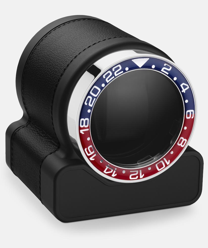Scatola del Tempo Watch Winder Rotor One Black Pepsi Bezel - Black