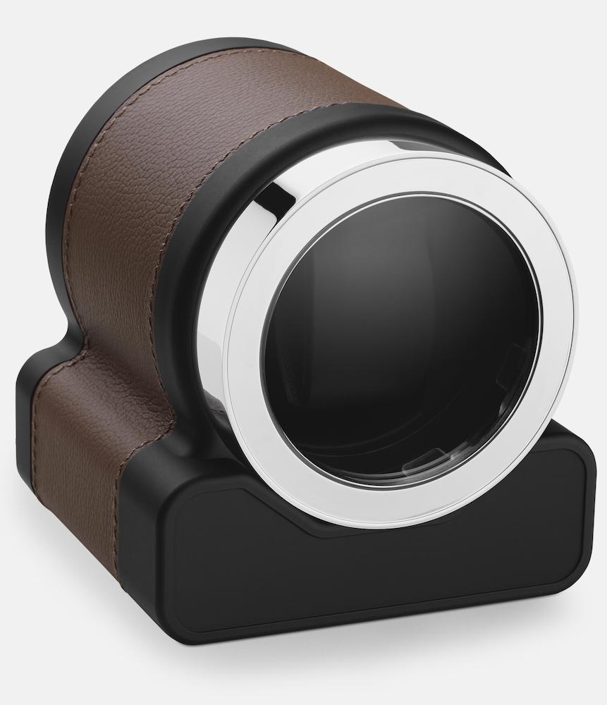 Scatola del Tempo Watch Winder Rotor One Chestnut - Black