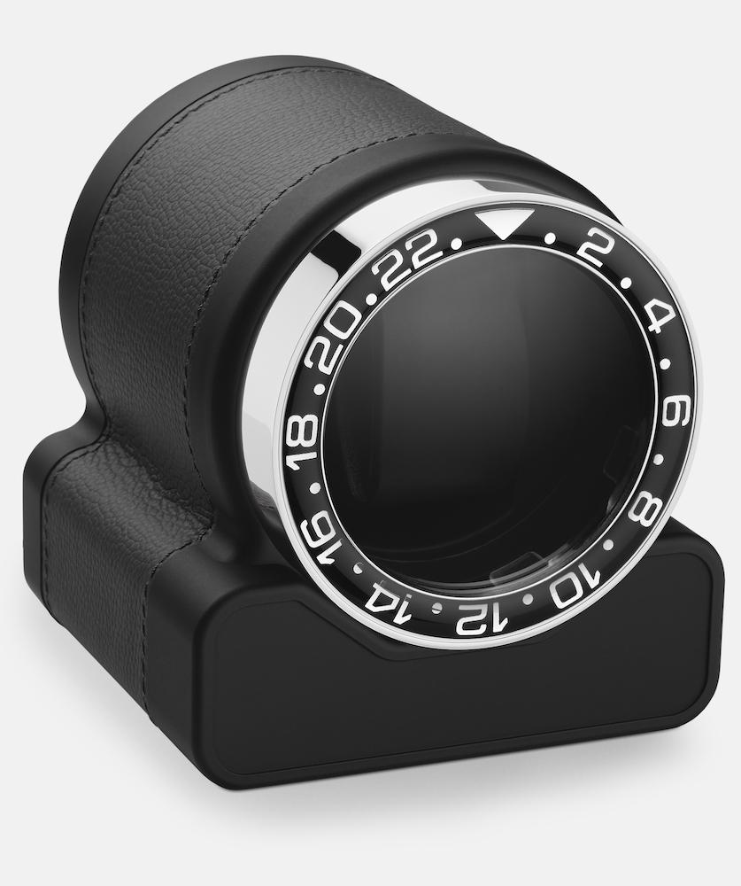 Scatola del Tempo Watch Winder Rotor One Grey Black Bezel - Black