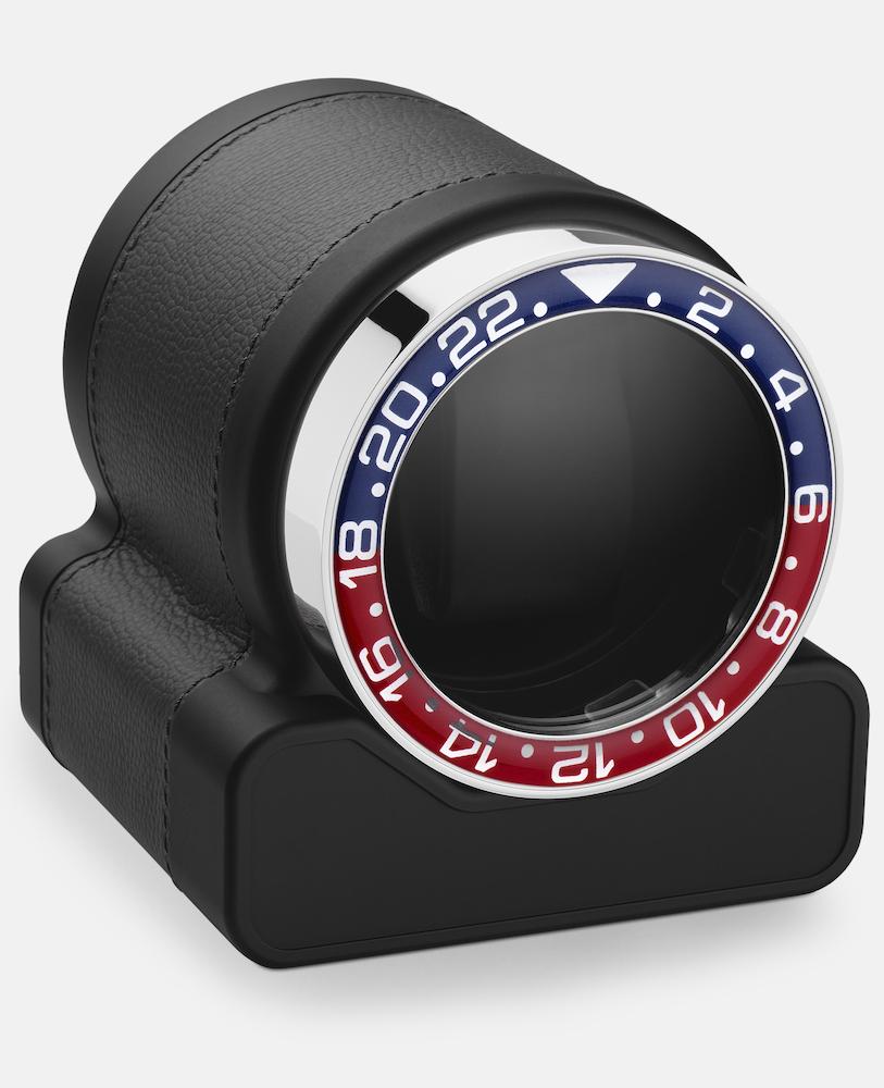 Scatola del Tempo Watch Winder Rotor One Grey Pepsi Bezel - Black