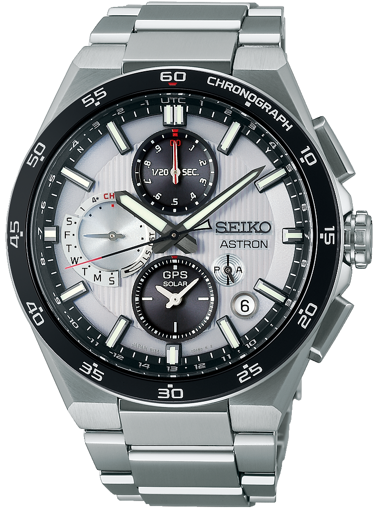 Seiko Astron Watch Silvery Night 5X GPS Solar Chronograph Pre-Order