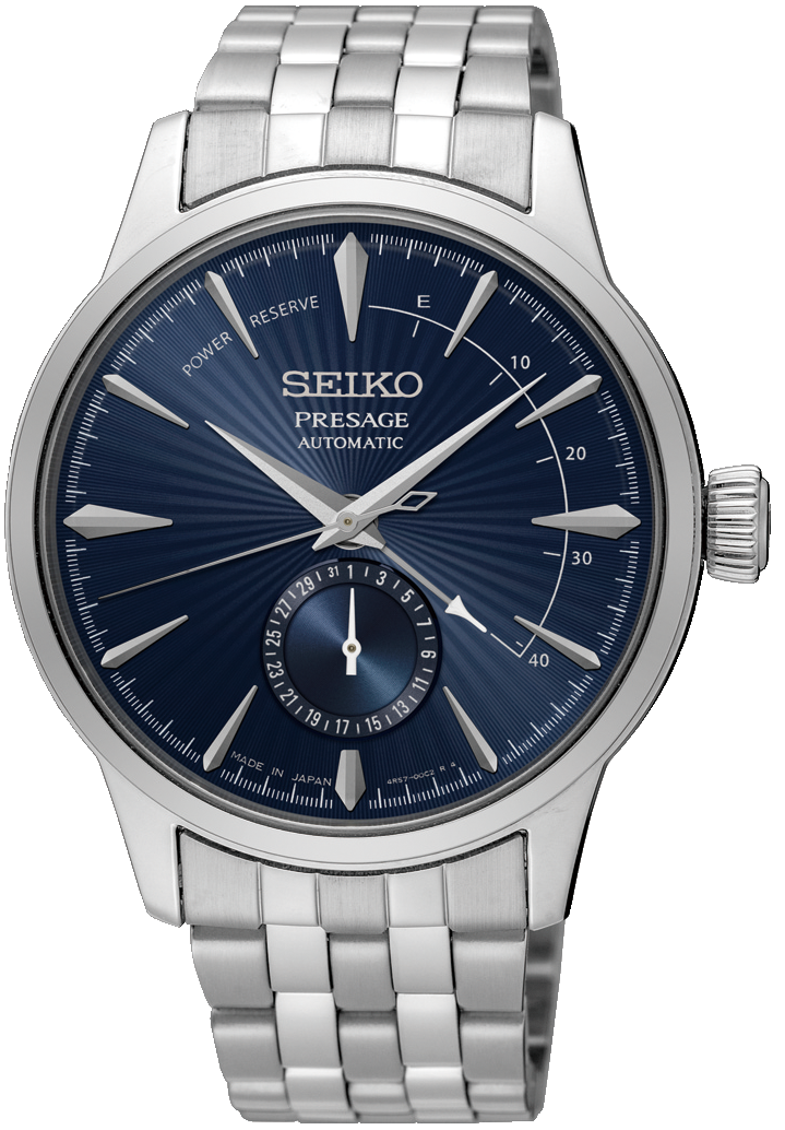 Seiko Presage Watch Cocktail Time The Blue Moon - Blue