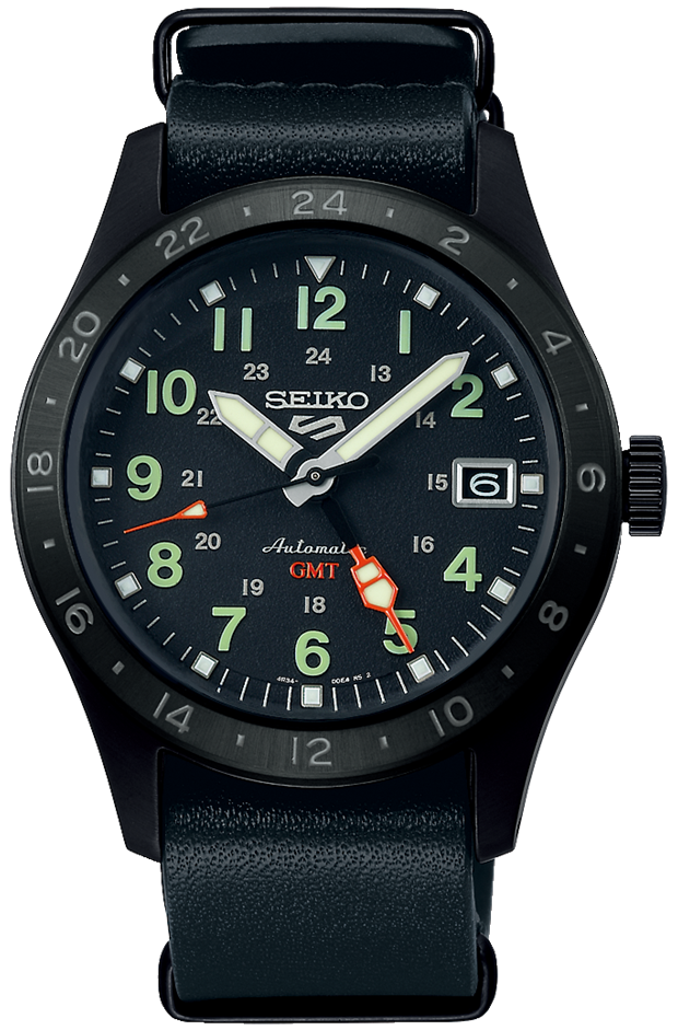 Seiko Watch 5 Sports Field Deception Mechanical GMT