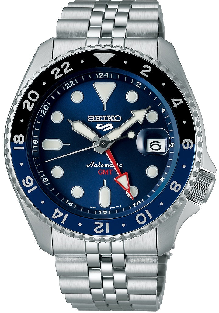 Seiko Watch 5 Sports GMT SKX Blueberry Re-Interpretation