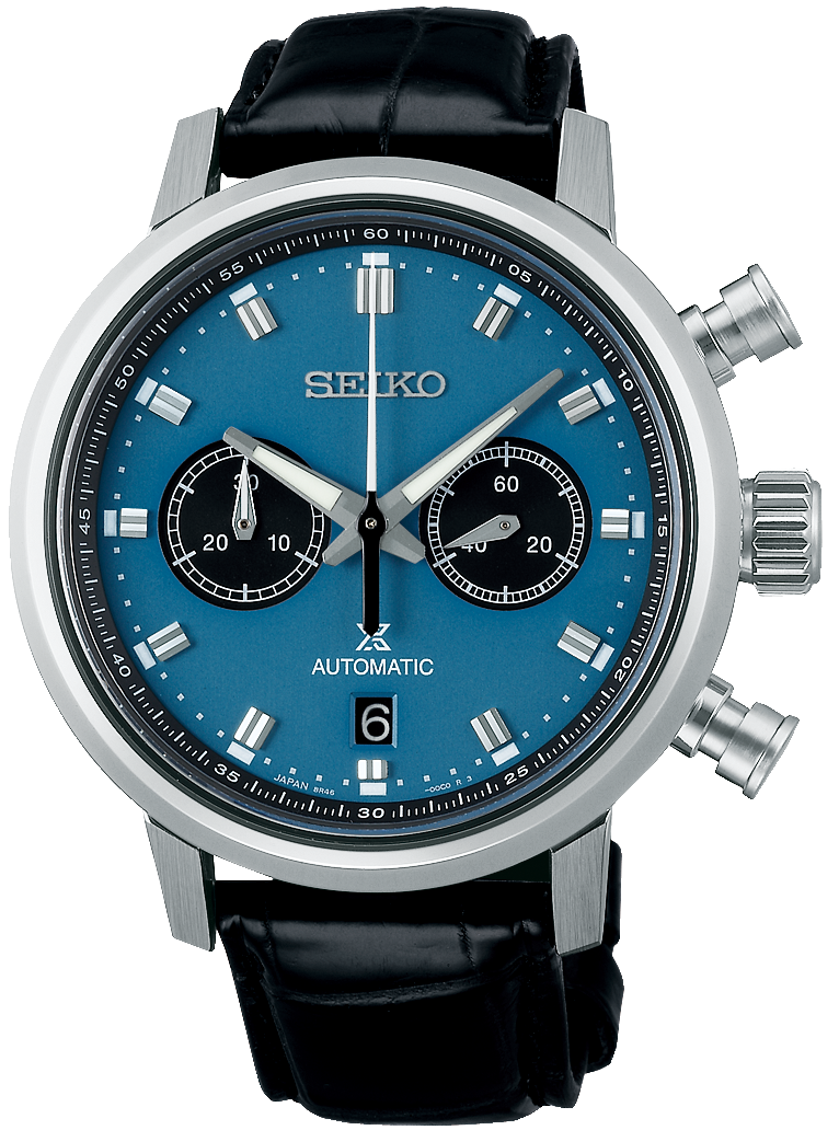Seiko Watch Prospex Speedtimer Chronograph 1964 Recreation - Blue