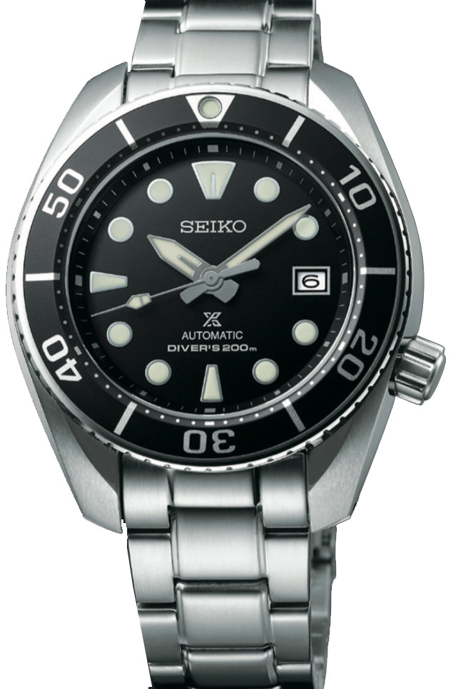 Seiko Watch Prospex Sumo Diver Black Mens