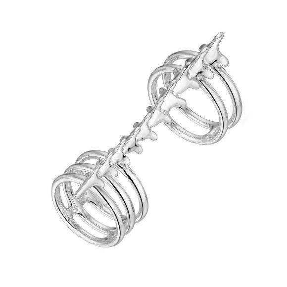 Shaun Leane Serpent Trace Sterling Silver Long Finger Ring - P