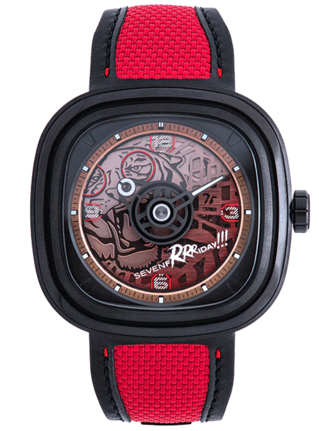 SevenFriday Watch T3/04 Tiger Red Edition - Red