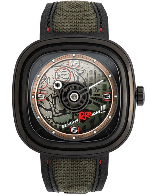 SevenFriday Watch T3/04 Tiger Green Edition - Green
