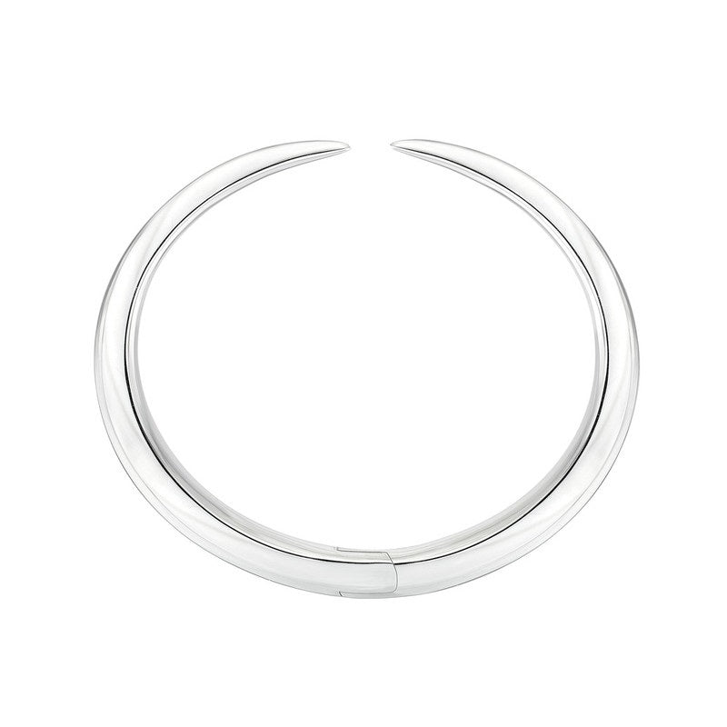 Shaun Leane Sabre Deco Sterling Silver Cuff Bangle - S