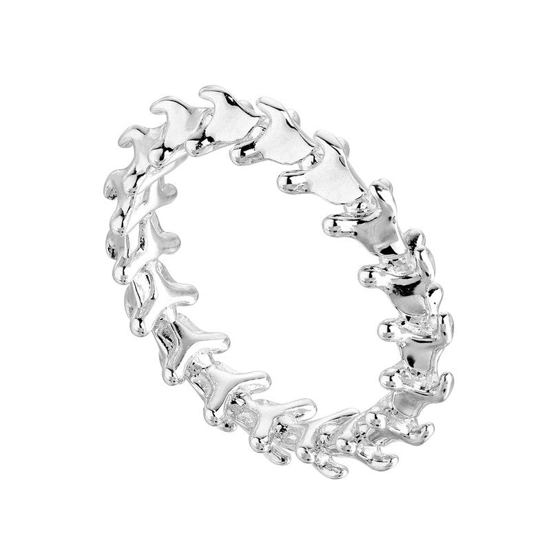 Shaun Leane Serpent Trace Sterling Silver Band Ring - S