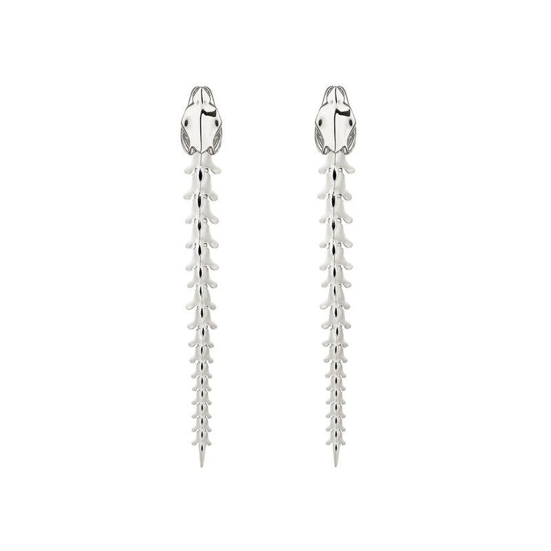 Shaun Leane Serpent Trace Sterling Silver Drop Earrings