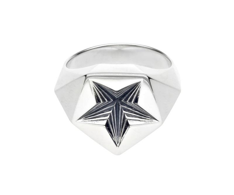 Shaun Leane Sterling Silver Arc Star Ring - P