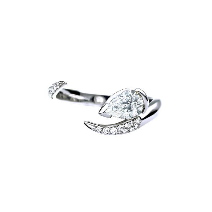 Shaun Leane 18ct White Gold 0.60ct Diamond Ariana Entwined Eternity Ring - P
