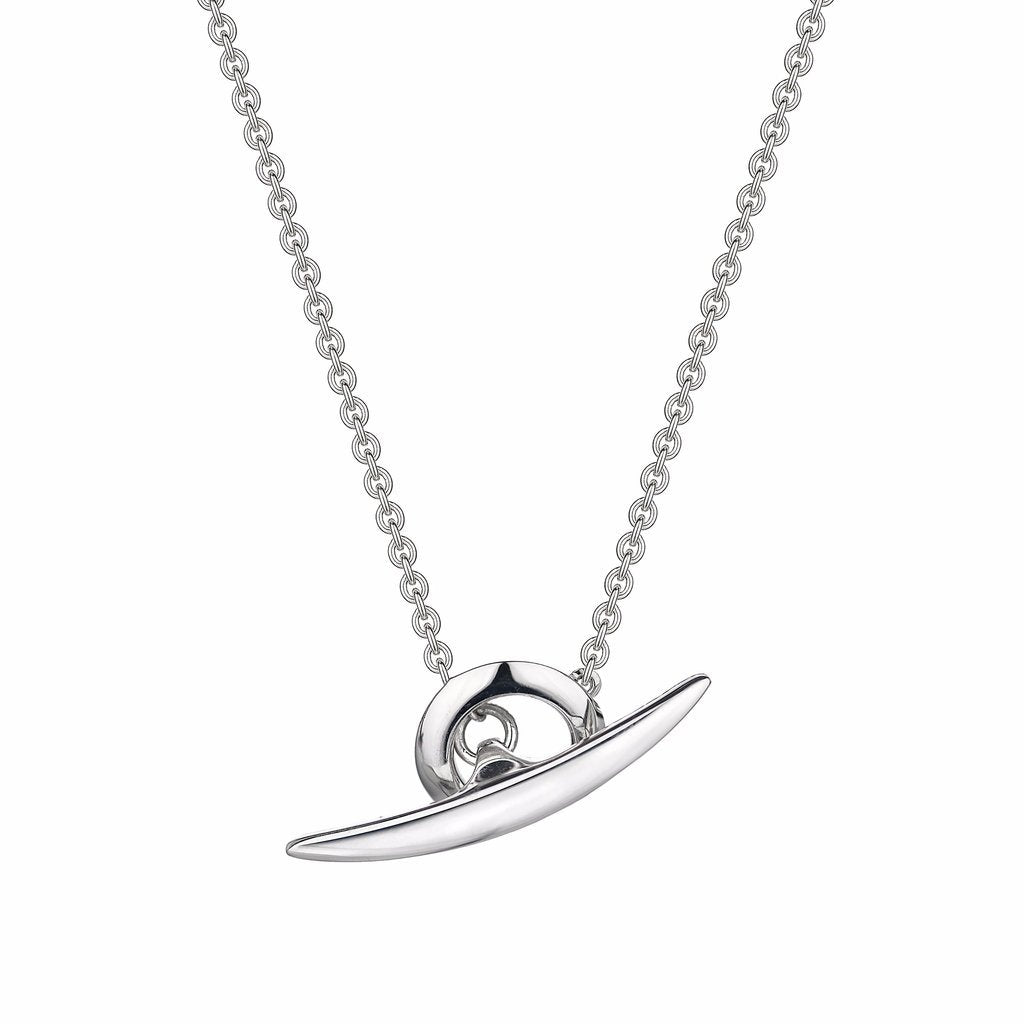 Shaun Leane Arc Sterling Silver T-Bar Necklace - Silver