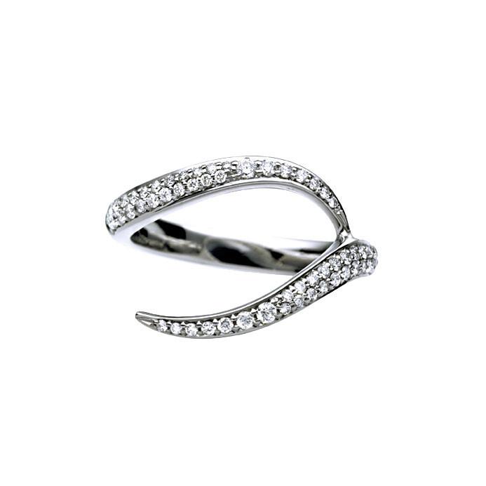 Shaun Leane Entwined Platinum 0.37ct Diamond Ariana Wedding Ring - M