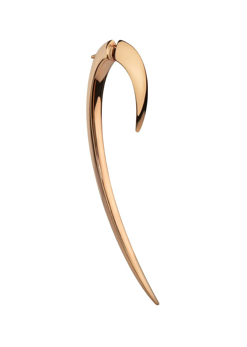 Shaun Leane Hook Single 18ct Rose Gold Plated Sterling Silver Size 2 Earring D - Rose Gold
