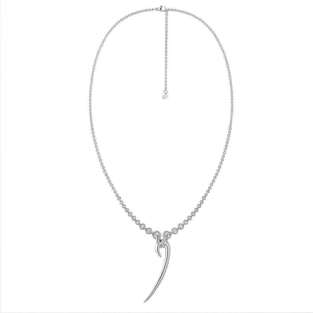 Shaun Leane Hook Sterling Silver Drop Necklace - Silver