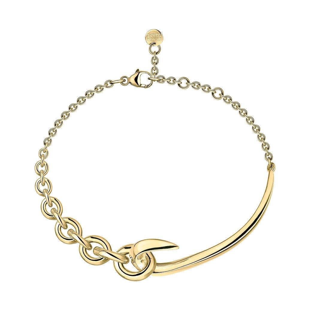 Shaun Leane Hook 18ct Yellow Gold Plated Sterling Silver Chain Bracelet - Yellow Gold