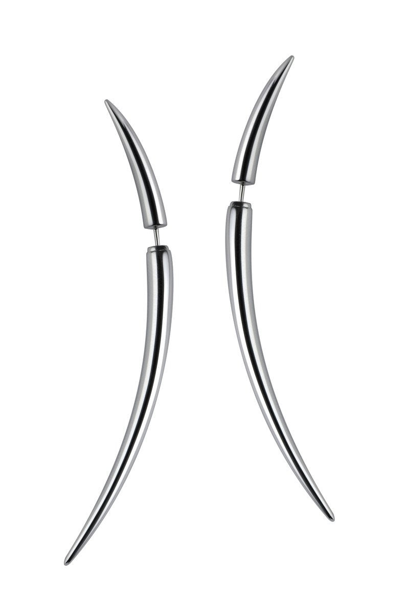 Shaun Leane Quill Sterling Silver Large Earrings - Silver