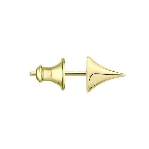 Shaun Leane Rose Thorn Single 18ct Yellow Gold Plated Sterling Silver Large Stud Earring - Yellow Gold