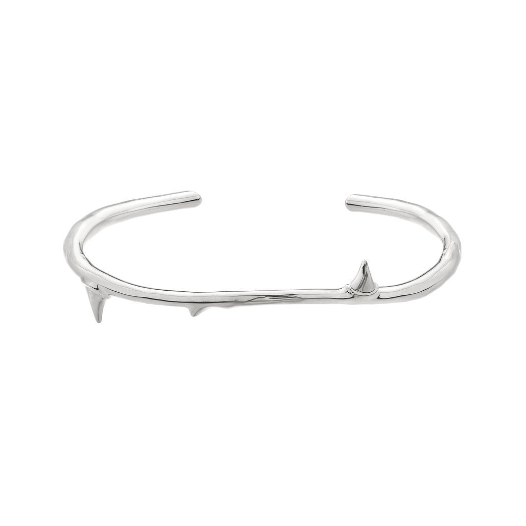 Shaun Leane Rose Thorn Sterling Silver Bangle - Silver