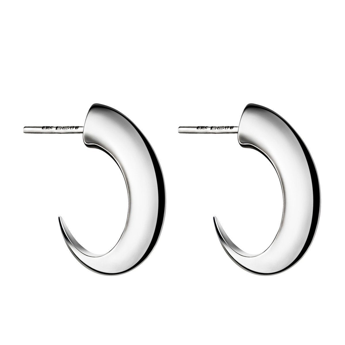 Shaun Leane Sabre Sterling Silver Medium Cat Claw Hoop Earrings