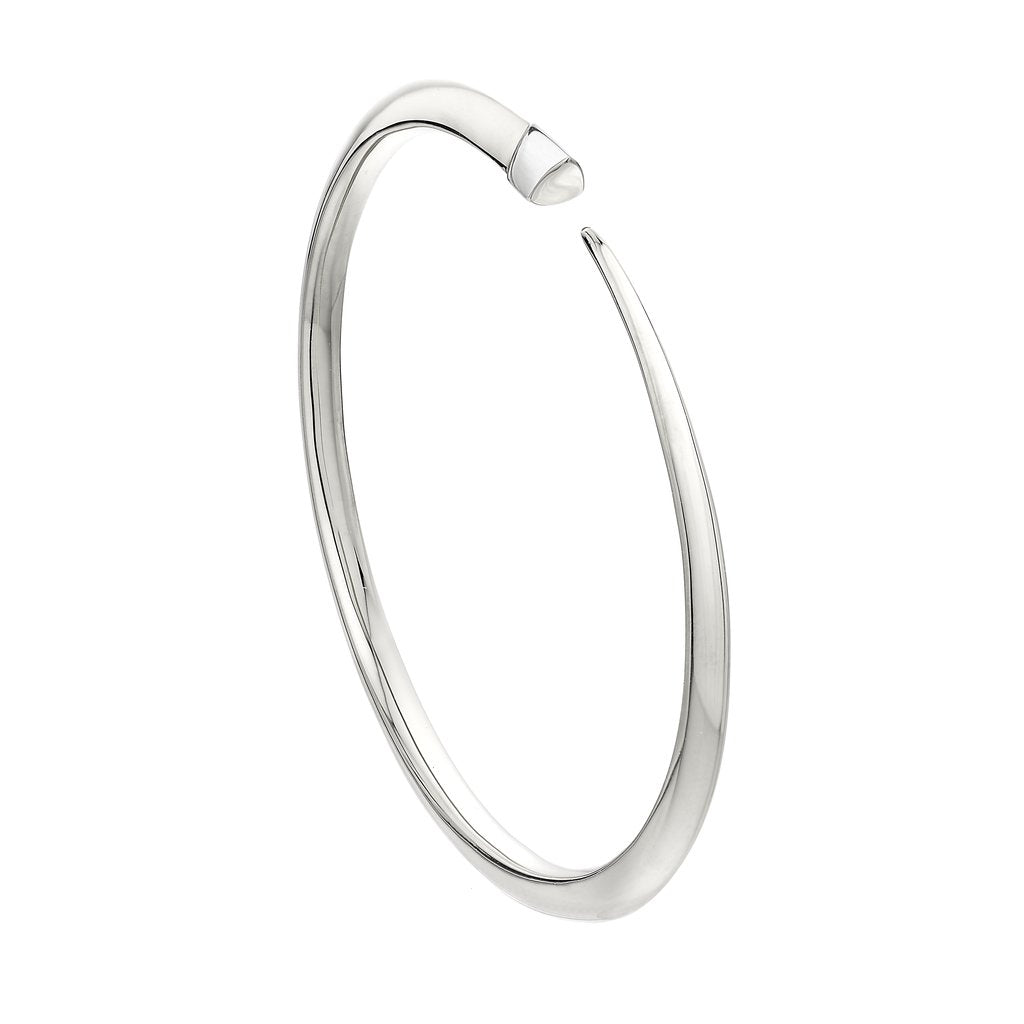 Shaun Leane Sabre Sterling Silver Slim Tusk Bangle - Silver