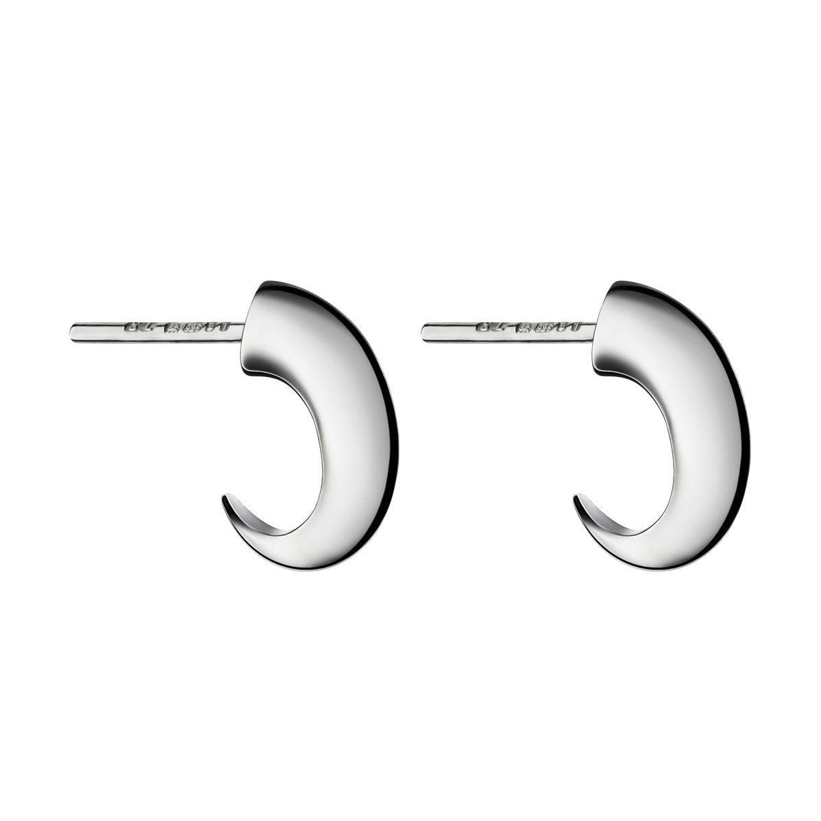 Shaun Leane Sabre Sterling Silver Small Cat Claw Hoop Earrings - Silver