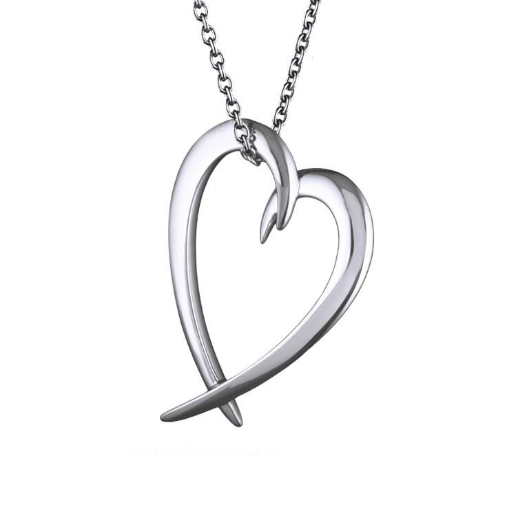 Shaun Leane Signature Sterling Silver Heart Necklace - Silver