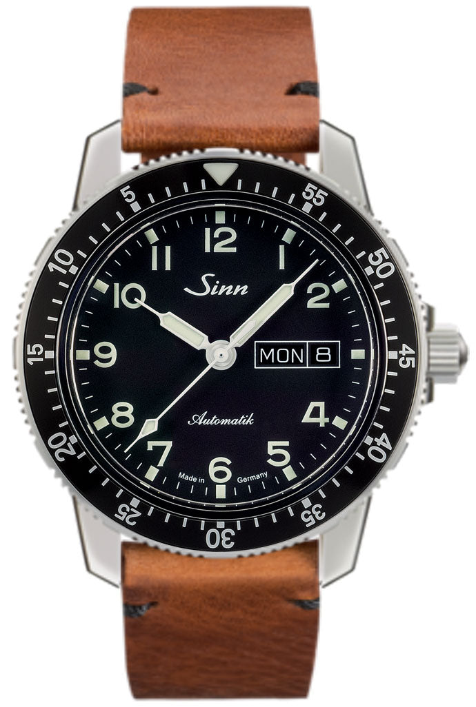Sinn Watch 104 St Sa A Vintage Cowhide - Black