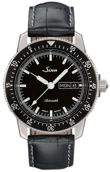 Sinn Watch 104 St Sa I Black Aligator - Black