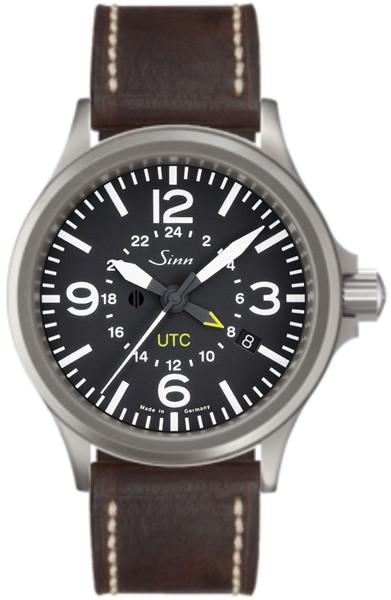 Sinn Watch 856 UTC Vintage Leather - Black