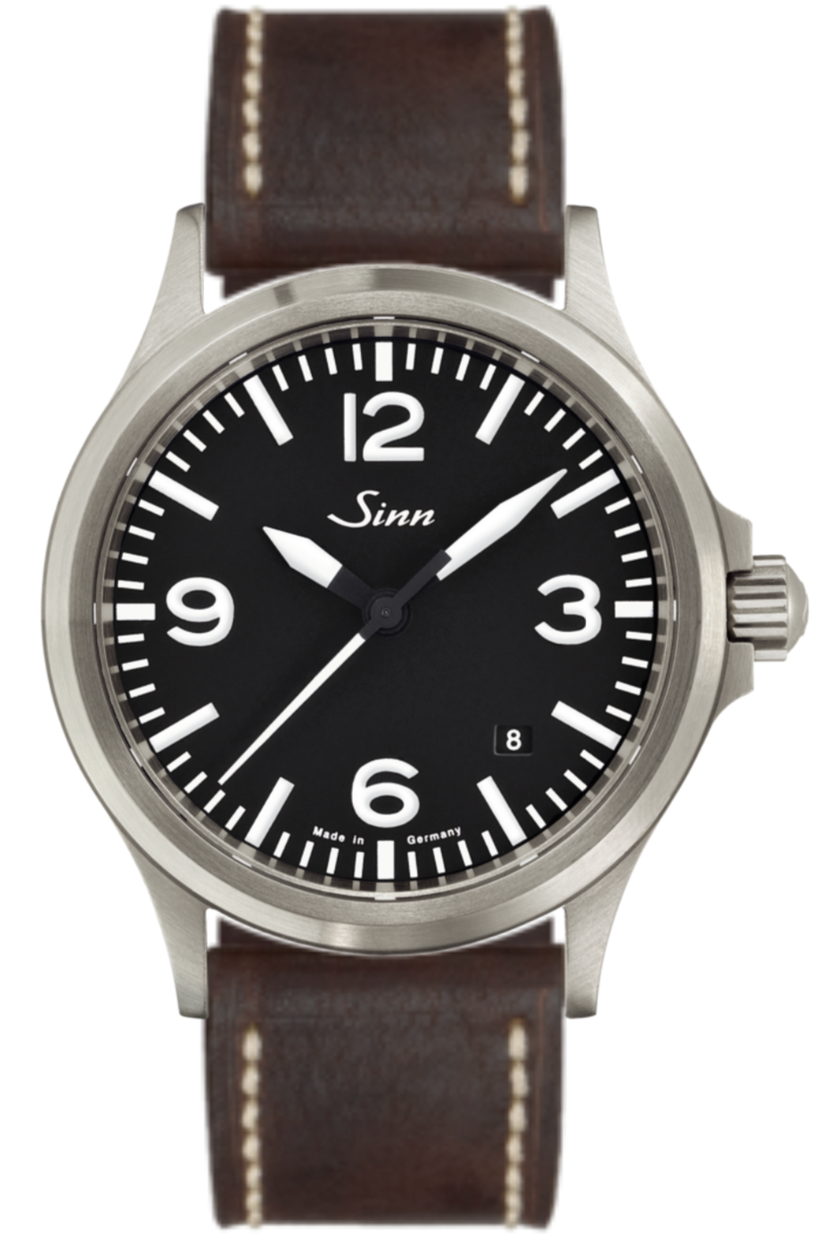 Sinn Watch 556 A Vintage Cowhide Dark Brown - Black