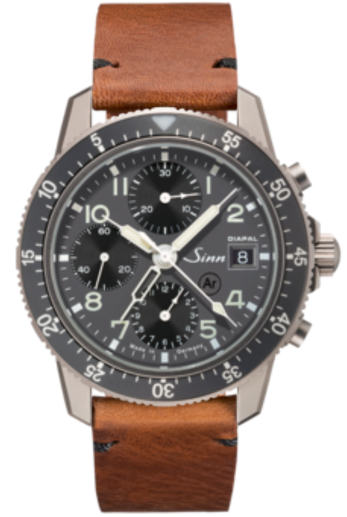 Sinn Watch 103 Ti Diapal Vintage Cowhide Brown - Grey