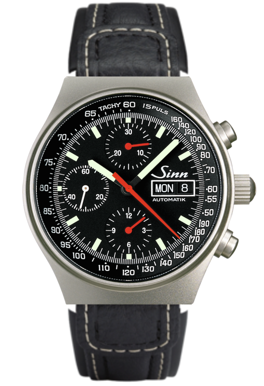 Sinn Watch 144 St Sa Leather - Black