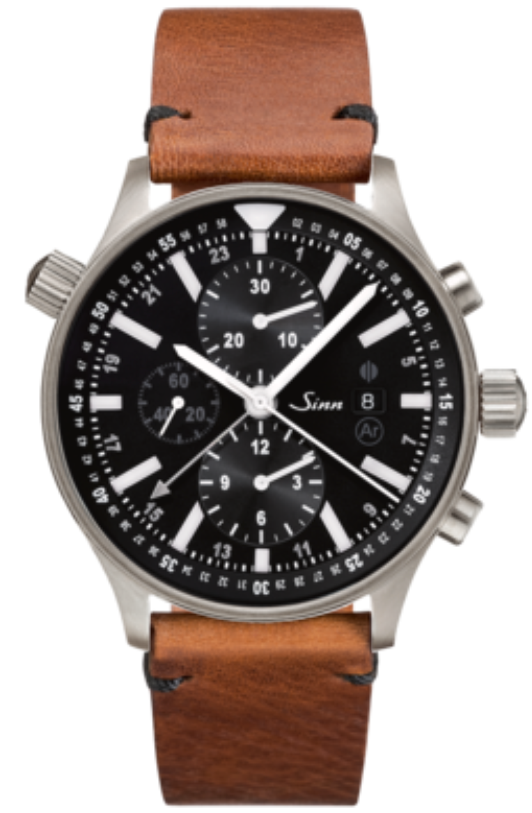 Sinn Watch 900 Pilot Vintage Cowhide Brown - Black