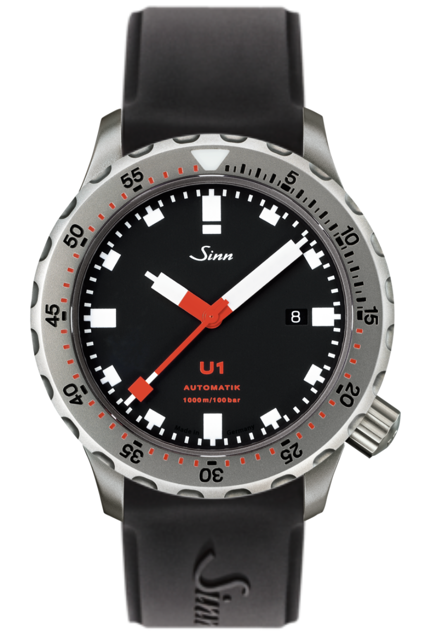 Sinn Watch U1 Rubber - Black
