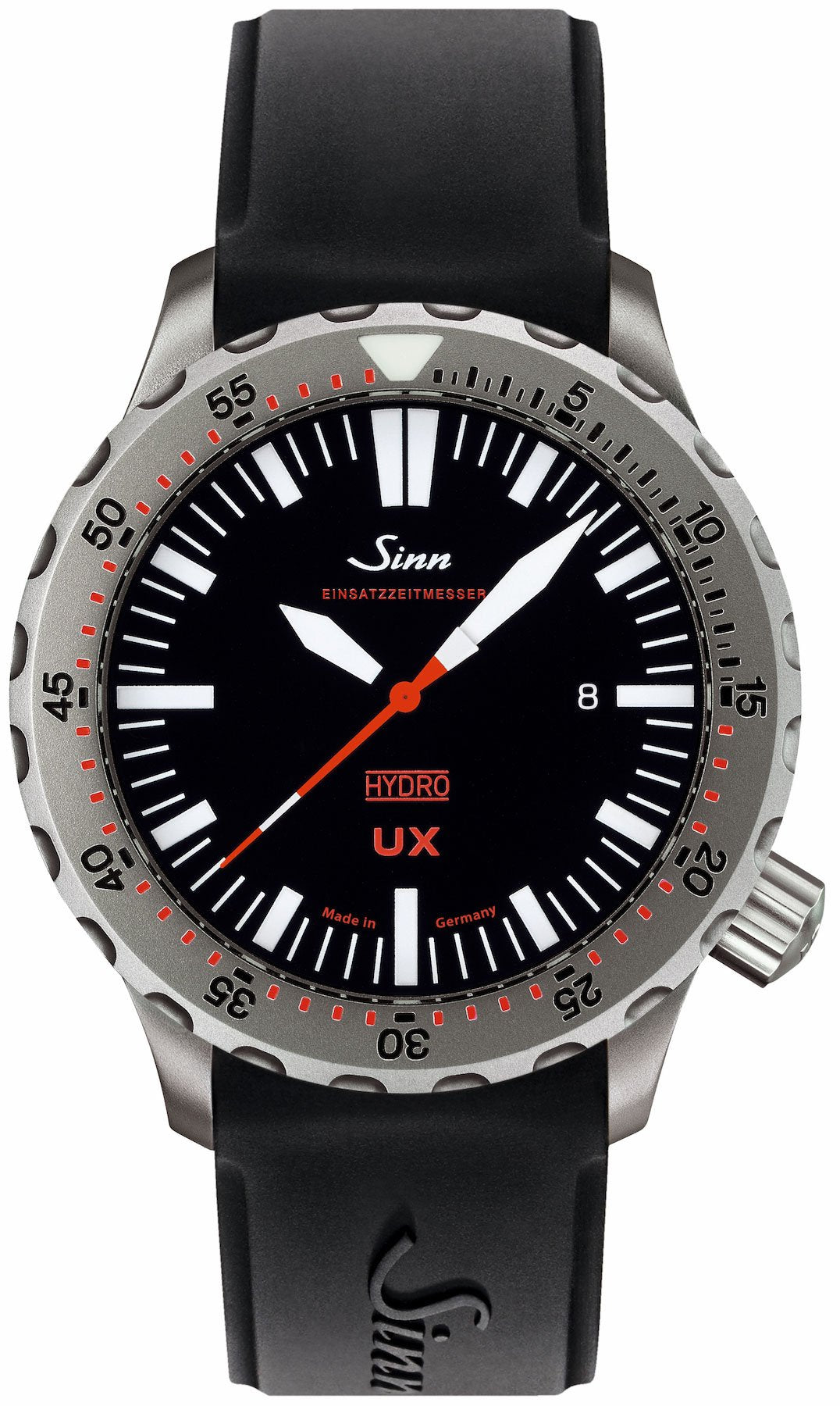 Sinn Watch UX EZM 2B Rubber - Black
