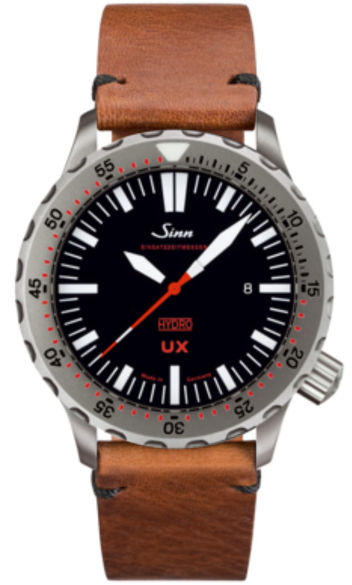 Sinn Watch UX EZM 2B Vintage Cowhide Brown - Black