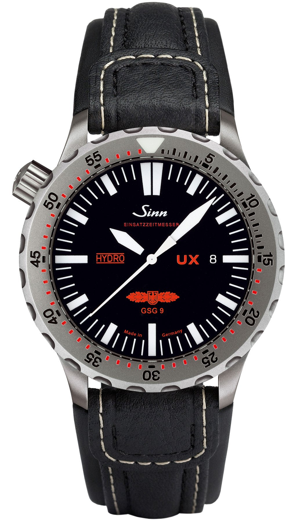 Sinn Watch UX GSG 9 - EZM 2B Leather - Black