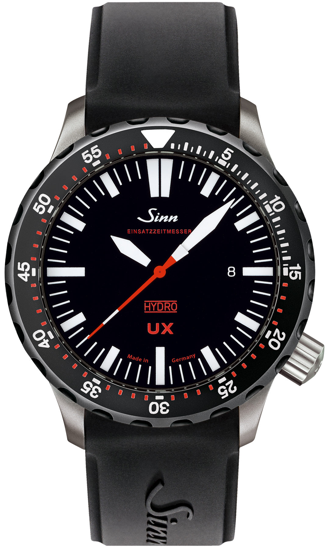 Sinn Watch UX SDR - EZM 2B Rubber - Black