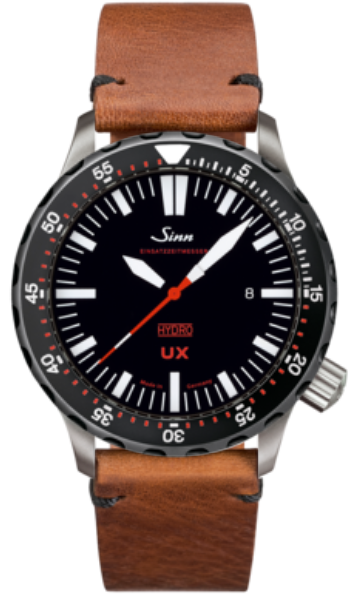 Sinn Watch UX SDR - EZM 2B Vintage Cowhide Brown - Black