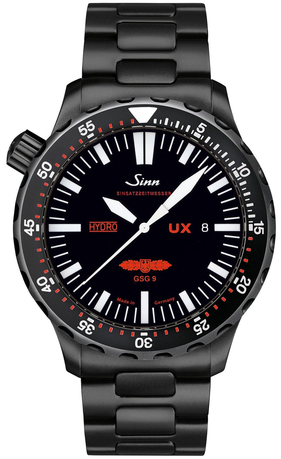 Sinn Watch UX S GSG 9 EZM 2B Bracelet - Black